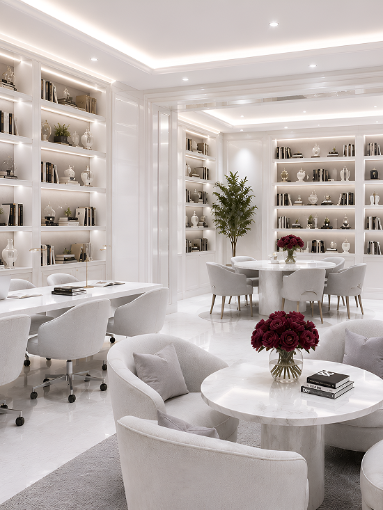 Library at Dhuleva One50