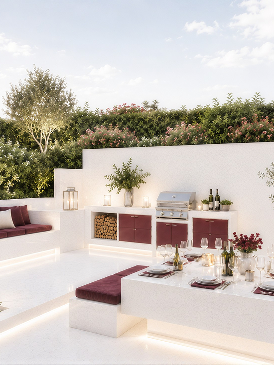 Barbeque Area at Dhuleva One50