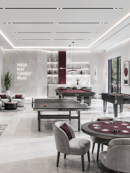 Indoor Games Room at Dhuleva One50